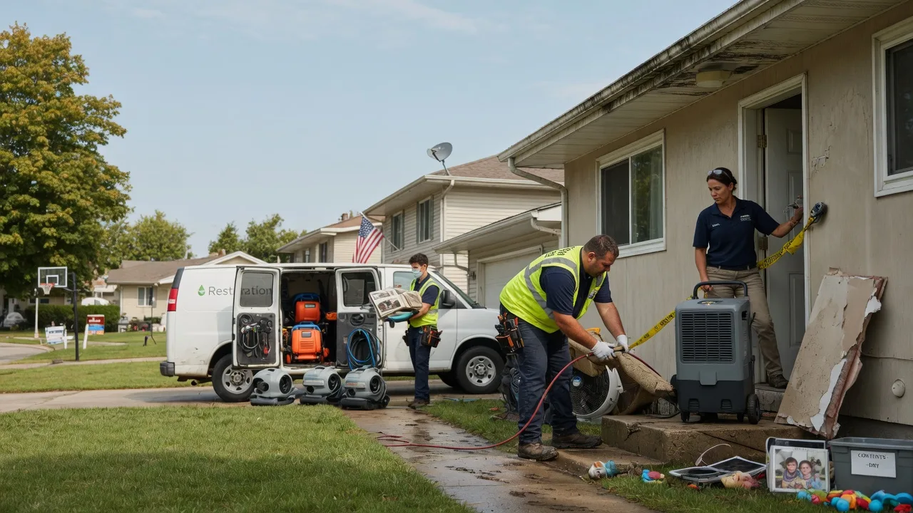 Water Damage Restoration in Pennville, IN near me